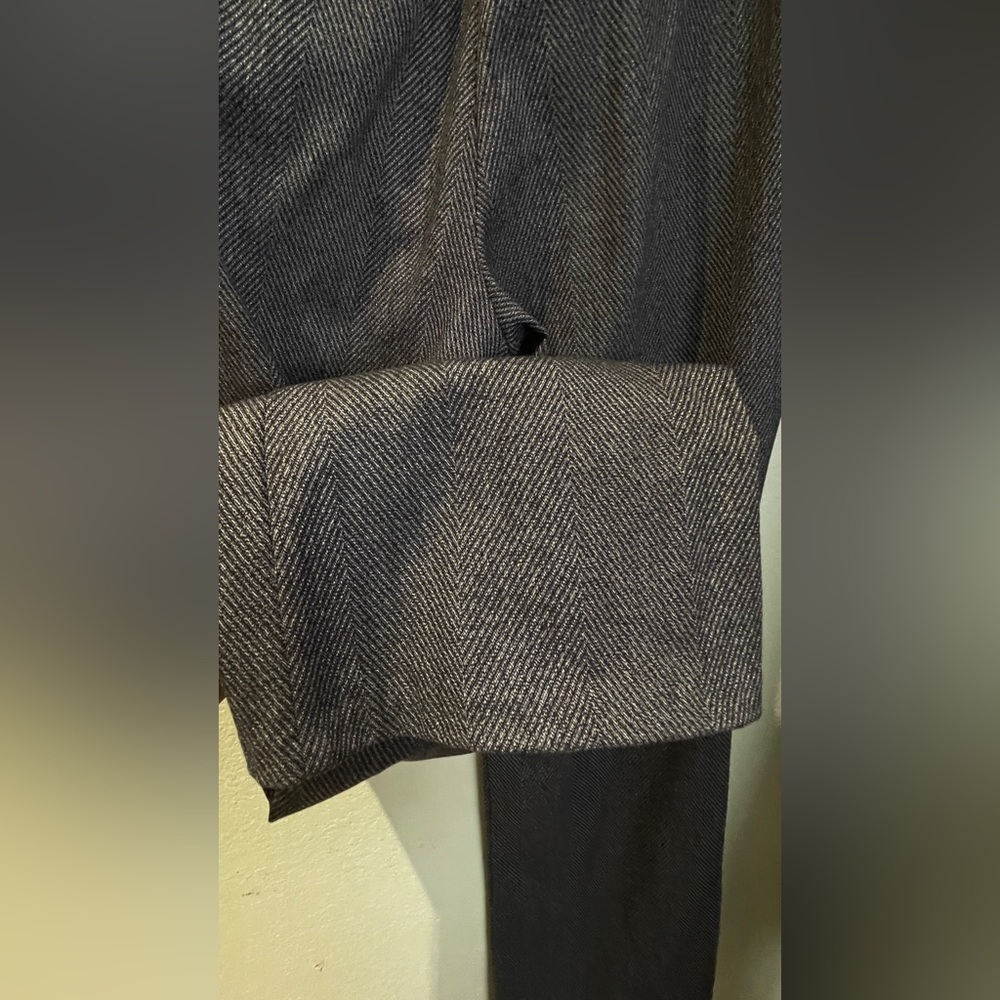 New York and Company Black and Gray Wide Leg Pants - Picture 3 of 15
